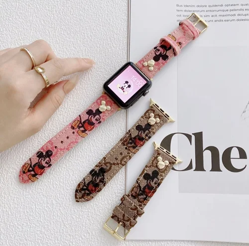 I000125Apple watch band mickey mouse