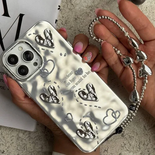 قاب C005369silver heart