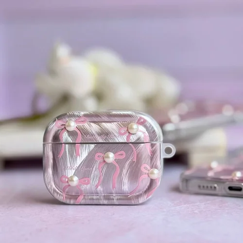 کاور ایرپادA000473 pink  ribbon