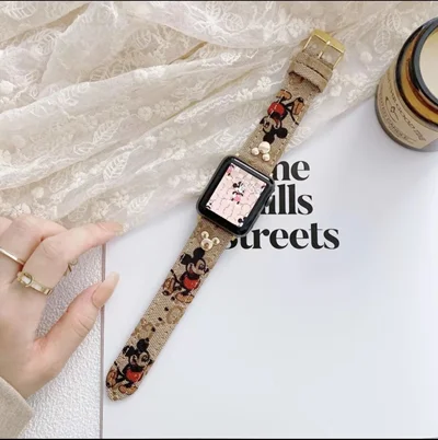 I000125Apple watch band mickey mouse