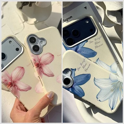 قاب  C006955Masa lilium blue& pink