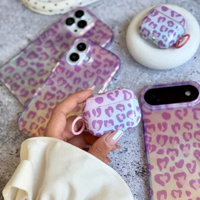 کاور ایرپاد Violet پلنگی A000806