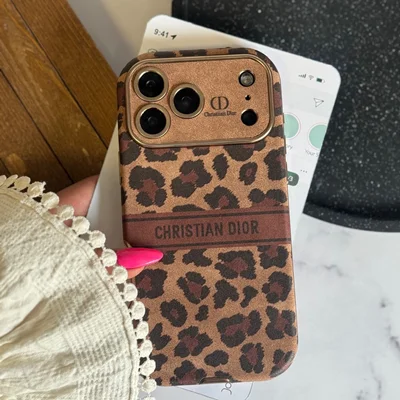 قاب C007198Dior Leopard Golden