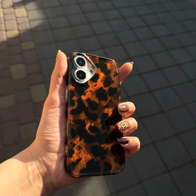 قاب C007149Amber leopard case
