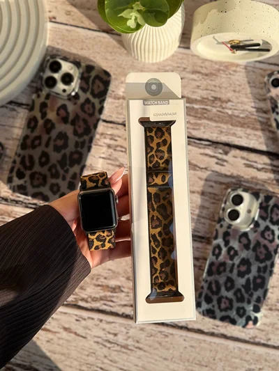 بند اپل واچ پلنگی I001001