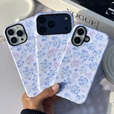 قاب C007790Pica-blue Floral