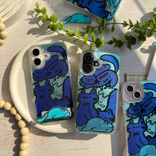 قاب C005950Happy Blue Cat