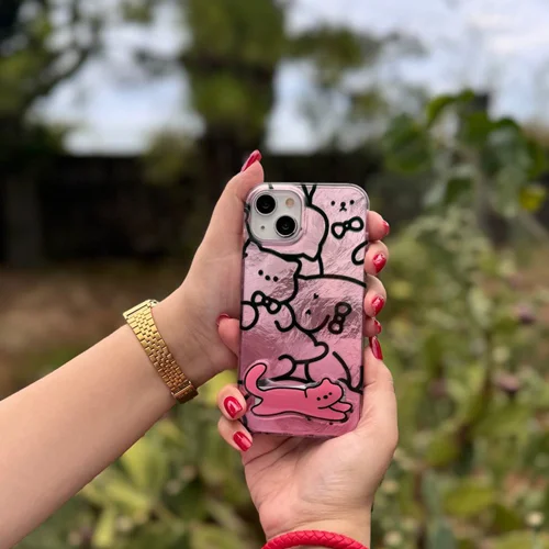 قاب C005853Pink cats
