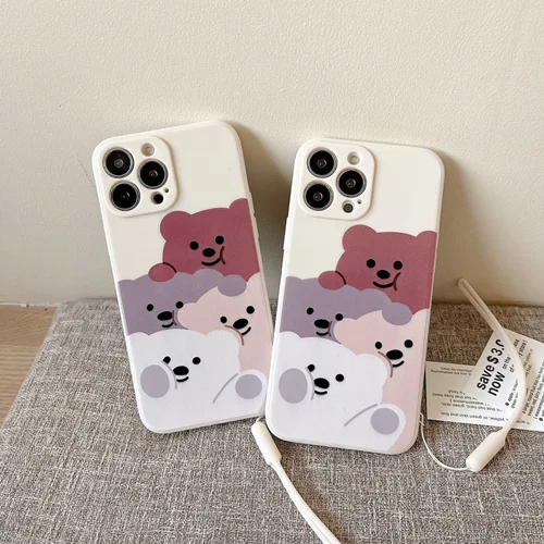قاب C000603 Happy bear with handband