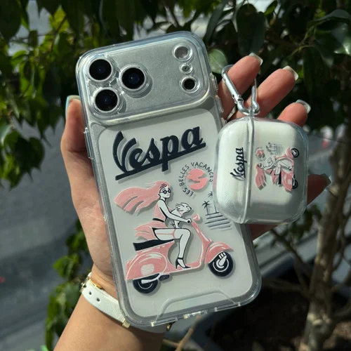 کاور ایرپادA001020 Pink Vespa