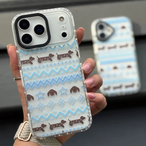 قاب C007035Doggy winter pattern