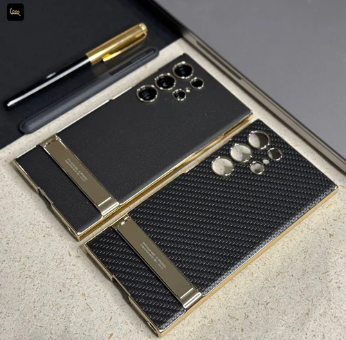 قاب C005757Leather Gold & Black