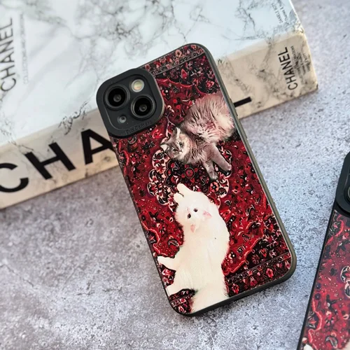 قاب گربه روی فرش C006770