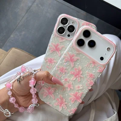 قاب ماربل یخی لیلیوم صورتیC007595