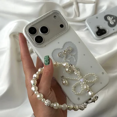 قاب C006038 Bowtie whity love + Pendant