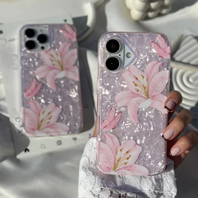 قابC007784IMD Lily Pink ICY