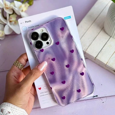 قاب قلب بنفشC006773