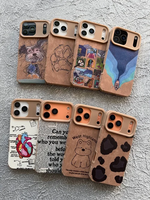 قاب طرح دار مخملی C006640